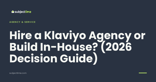 Hire Klaviyo Agency vs In-House: 2026 Cost & Decision