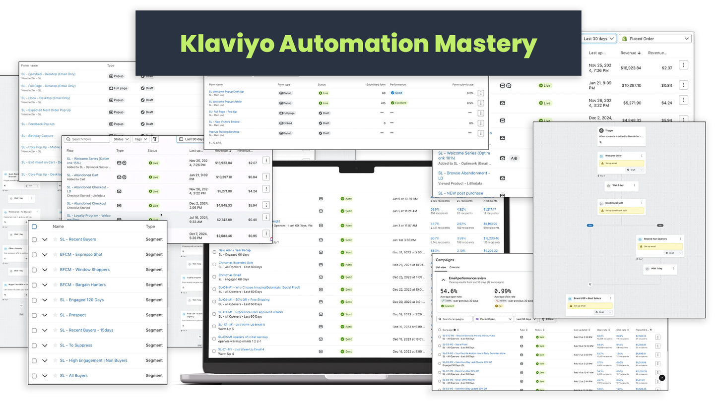 Klaviyo Automation Mastery
